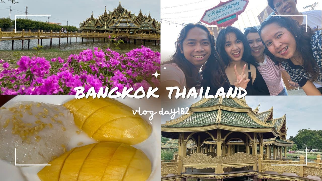 Chatuchak Weekend Market and Ancient City free lunch, Bangkok Thailand 2023