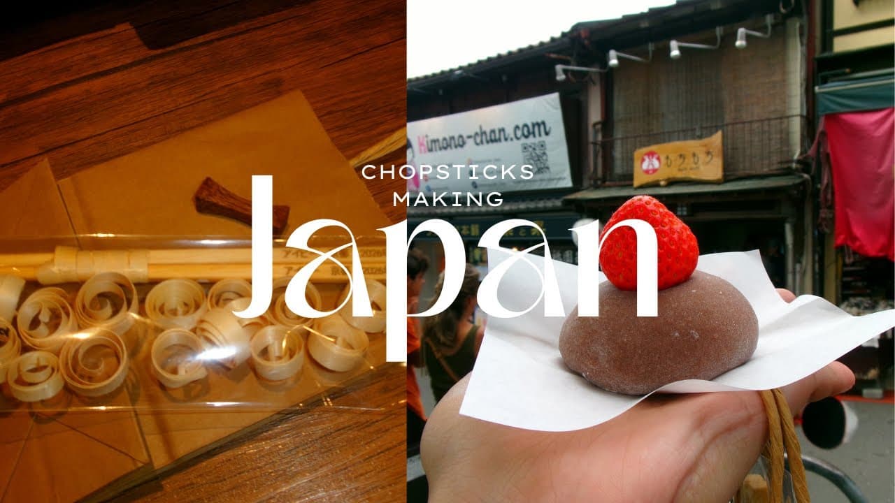 Kyoto Culture & Food Adventure: Chopsticks Making, Gion Food Tour & Mochi Experience!