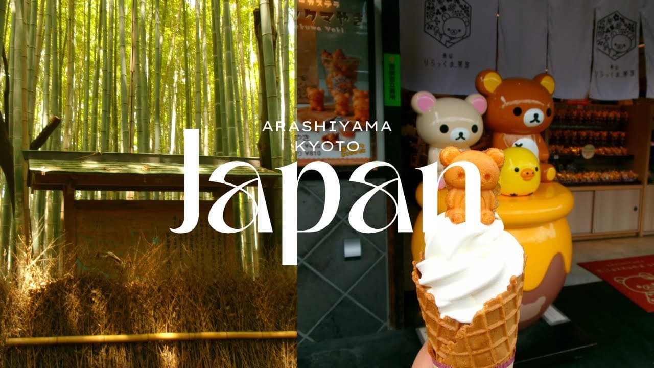 Kyoto tea Ceremony Matcha Making + Arashiyama's Iconic Bamboo Forest 🍵🎋